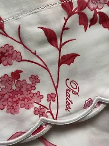Pratesi Original Vivayo pair standard pillow shams 20x28” , Classic Design - Picture 1 of 9