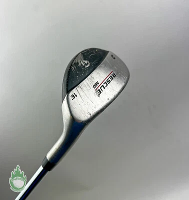 Club de Golf TaylorMade Rescue Mid 2 Hybrid 16* S300U Acero Rígido Usado para Diestros Foto 1 de 4