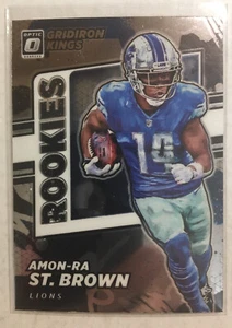 2021 Optic Amon-Ra St. Brown #RGK-17 Gridiron Kings Rookies - Imagen 1 de 2
