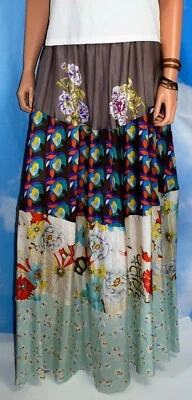 CATÁLOGO SUNDANCE Firma Bufanda Falda Seda Talla Pequeña Foto 1 de 4