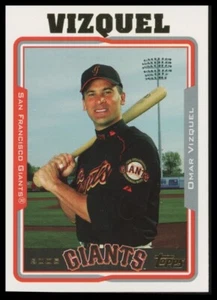 2005 Topps #409 Omar Vizquel San Francisco Giants - Picture 1 of 1