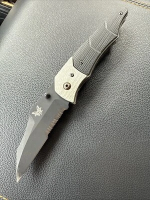 Benchmade Snody 425 Gravitator Carbon fiber 154CM Black Blade Knife 2005 - Image 1 of 4