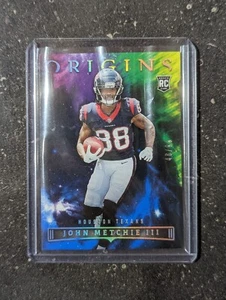 2022 Panini Origins John Metchie III Rookie Blue Parallel /99 RC Texans #120 - Photo 1 sur 1