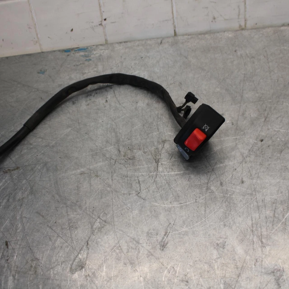 08-16 YAMAHA YZF R6 MANGO DE CLIP DERECHO KILL OFF INTERRUPTOR DE ARRANQUE INTERRUPTORES BB436 Foto 1 de 4