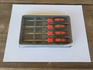 Snap-on Tools USA NEW 4pc RED Mini Soft Grip TORX Screwdriver Set SGTX40BR - Picture 1 of 9