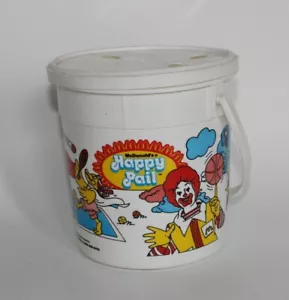 Vintage 1984 McDonald's OLYMPIC GAMES Happy Meal Pail / Bucket - Picture 1 of 11