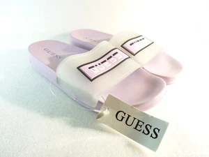Guess Women Shoes sandals Light purple Wedge slide Size 7 SKU 10264 - Picture 1 of 8
