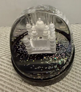 Taj Mahal Snow Globe and Pen Holder with Sparkle Snow! - Picture 1 of 7