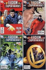 LEGION OF SUPER-HEROES #7 #8 #9 #11 (DC 2005) LSH NM FIRST PRINTS