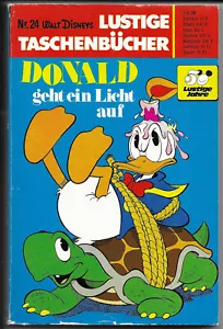 PRIMERA EDICIÓN Divertidos libros de bolsillo n.º 24 de 1973 Donald enciende una luz - EXCELENTE - Imagen 1 de 3