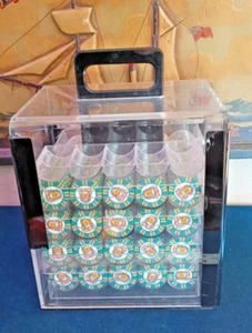 Casino Chips, 800 Chips, im Koffer - Bild 1 von 7