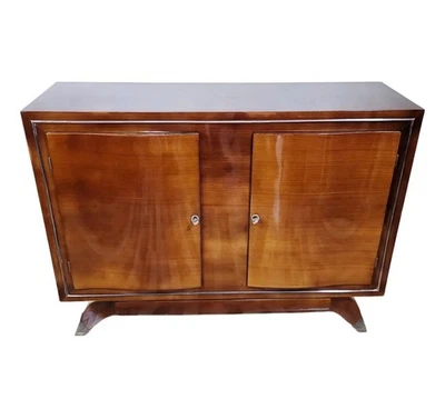 Antique FRENCH 1940's ART DECO Two Door Buffet SERVER Cabinet SIDEBOARD - Image 1 of 4