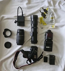 Canon EOS Rebel T7i DSLR Camera Kit with Canon 18-55mm, 75-300mm, 420mm  Lenses - Picture 1 of 3