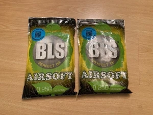 BLS Perfect Airsoft .25g BIO BBs White BB 0.25g 6mm 8,000CT - Picture 1 of 2