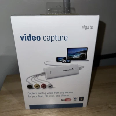 Elgato Video Capture - Digitize Video for Mac, PC or iPad (USB 2.0) - NEW - Image 1 of 4