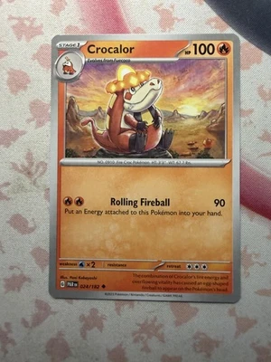 Crocalor Uncommon SV04: Paradox Rift 024/182 NM - Image 1 of 2