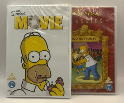 The Simpsons Classics + The Simpsons Movie Bundle (DVD) Animation NEW - Image 1 of 2