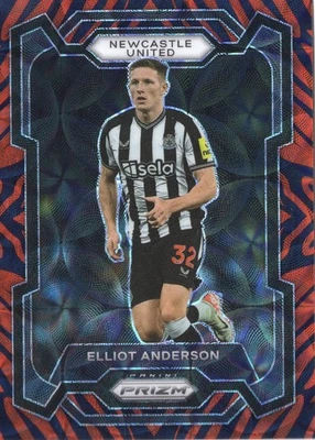 2023-24 Panini Prizm Premier League Tiger Stripe CHOICE #71 Elliot Anderson - Image 1 of 2