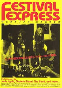 Festival Express - Original Japanese Chirashi Mini Poster - Grateful Dead - Imagen 1 de 1