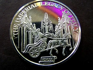 1971 Thoth THE IMPERIAL LEGACY OF ITALY Fine Silver HR Mardi Gras Doubloon - Picture 1 of 2