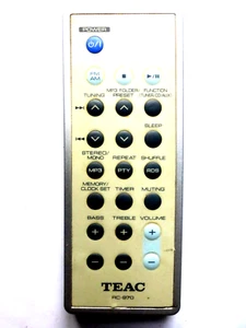 TEAC CD HIFI REMOTE CONTROL RC-970 for MXDX30 - Picture 1 of 1