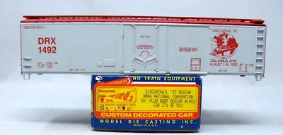 ROUNDHOUSE 1992 NMRA Discoverail Convention Box Car Kit #371 de 500, C10 Foto 1 de 2