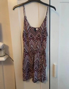 H&M Aztec patterned playsuit size 6 - Picture 1 of 1