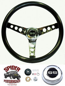 1969-1994 Chevy steering wheel SS 13 1/2" GLOSSY GRIP