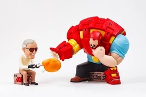 【En stock】 Figura de vinilo Fools Paradise I Won't be a Robot Lee GID Iron Man Stan - Imagen 1 de 13