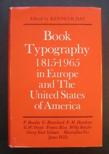 Buchtypografie 1815-1965 in Europa & den Vereinigten Staaten von Amerika von Ken Day - Bild 1 von 9