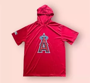 LOS ANGELES ANGELS SHORT SLEEVE HOODIE 8-30-24 SGA SIZE XL NEW IN BAG - Picture 1 of 2