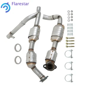 For Ford 1999-2003 F-150 & 1999 F-250 5.4L 4WD LH+RH Catalytic Converter Set - Picture 1 of 12