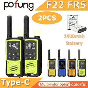 Pofung F22 mini FRS walkie talkie UHF radio portable children walkie talkie - Bild 1 von 20