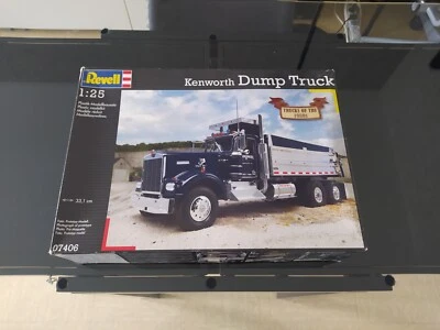 Kenworth, Truck, Dump, Camion, Maquette, Revell, Italeri, 07406, 1:25, Neuf - Photo 1/2