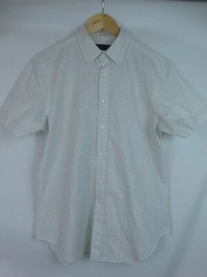 The Men's Store Bloomingdale Mens Shirt Size Medium Short Sleeve Button Down Top - Image 1 of 4