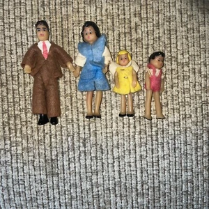 Vintage Puppenstube Puppenfamilie - Bild 1 von 3