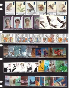 Gran Bretaña 1998 sellos finos usados 10 juegos completos de la colección FDC - Imagen 1 de 1