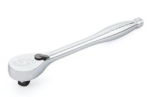 SUNEX 1/2" DRIVE 80 TOOTH FULLY POLISHED LOW PROFILE PROFESSIONAL RATCHET #20080 - Picture 1 of 2