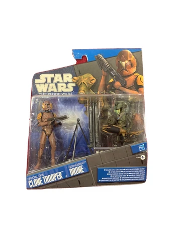 Star Wars The Clone Wars Special Ops Clone Trooper And Geonosian Drone Cover