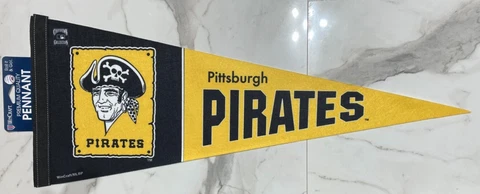 PITTSBURGH PIRATES COOPERSTOWN COLLECTION MLB BASEBALL VINTAGE PENNANT NEW/ MINT Cover