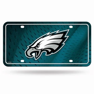 Philadelphia Eagles Logo NFL geprägtes Metall Auto Nummernschild Schild Anhänger hergestellt in den USA - Bild 1 von 1