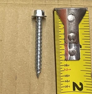 "Tornillos 3500 piezas / Cabezal de arandela hexagonal / Tornillo galvanizado #10 - 12 x 1 1/2""" - Imagen 1 de 3