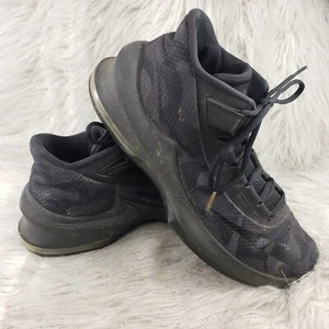 NIKE AIR MAX INFURIATE AO4428-001 Black Camo Basketball Shoes Mens Size 10.5 - Picture 1 of 6