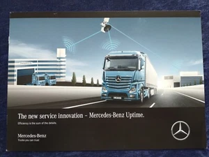 Mercedes Benz Actros LKW Prospekt 08.2016 englisch - Picture 1 of 5