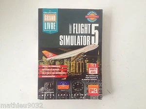 Collection Grand livre Flight simulator 5 Microsoft avec disquette scenario 1994 - Imagen 1 de 4