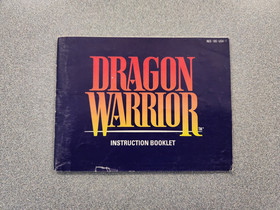 Manual for Dragon Warrior NES - No Game - Manual Only