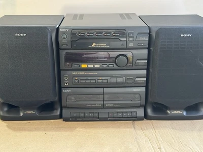 Altavoces Sony MHC-C405 Mini Componente Hi-Fi 5 Discos CD Sistema Estéreo Dual SS-H605 Foto 1 de 4