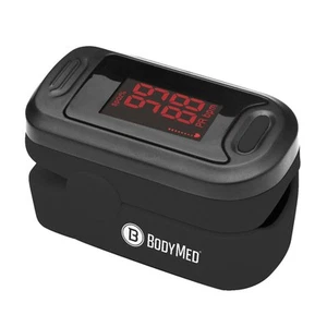 BodyMed Pulsossimetro da Dito Monitor di Saturazione di Ossigeno nel Sangue con LED - Foto 1 di 8