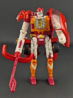 Transformers RID 2001 Side Burn Super Hasbro robots disfrazados clase de lujo Foto 1 de 4
