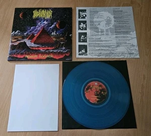 Blood Incantation "Absolute Elsewhere" vinyl ltd transparent turquoise LP poster - Picture 1 of 1